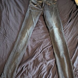 Dark Wash Skinny Jeans - Classic Indigo